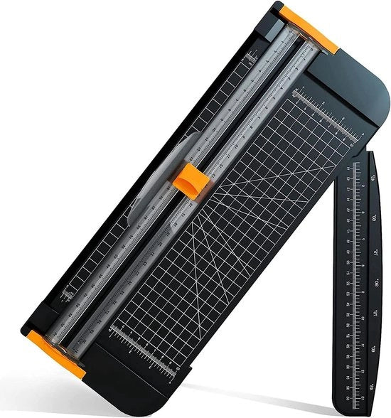 Taglieratrice per carta - Sicura e Efficiente - 1 Pezzo - Nero