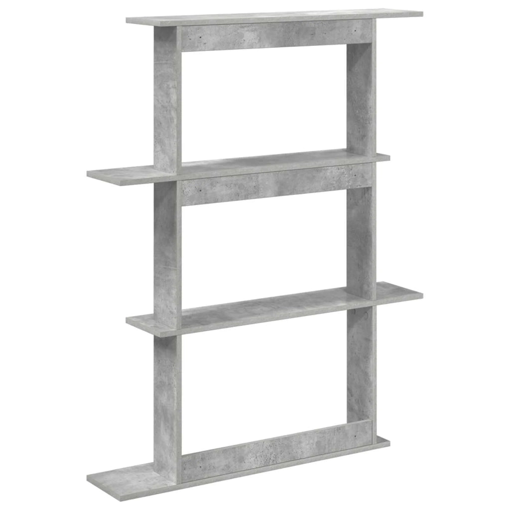Scaffale da parete Grigio Cemento 100 x 20 x 126 cm 8012063