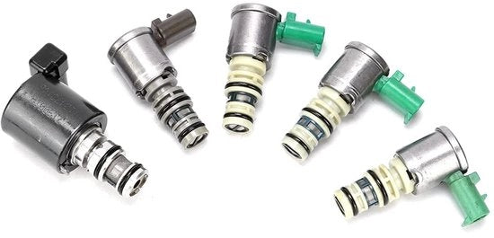 Kit di sostituzione del ventile magnetico - Adatto per la trasmissione 62TE - Sensore di pressione della trasmissione - Nuovo - 5 pezzi - Codice OEM 05078708AA - Sensore di trasmissione