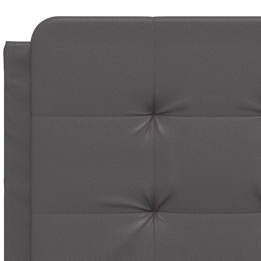 Cuscino Testiera Zadar Grigio 140 cm in Similpelle 374862