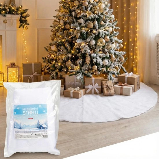 Decorazione di Neve Artistica - Effetto Neve Decorativa - Decorazione di Neve - Neve Finta - Aspetto di Neve - Paesaggi Invernali Incantati