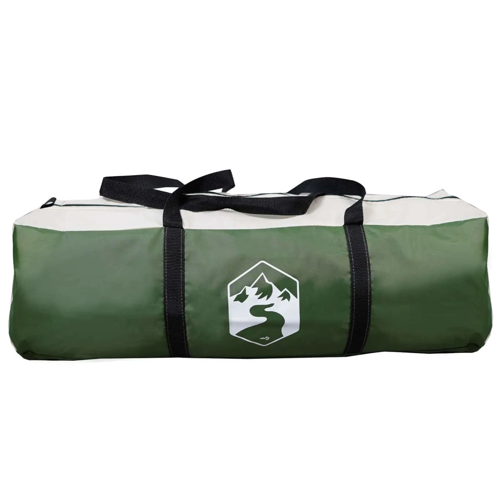 Tenda Capanna con tetto Verde 8 persone Poliestere e Acciaio 42028587