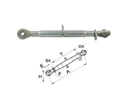Braccio terzo punto meccanico C2 filetto M30x3 completo - 50032