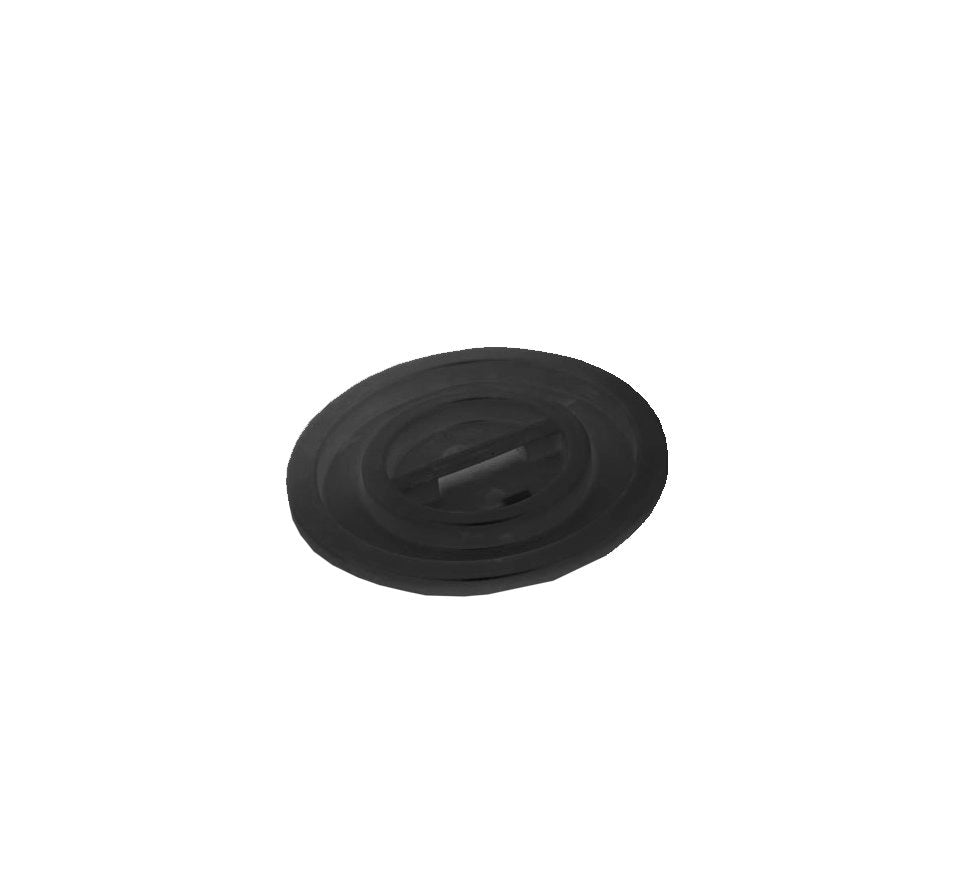COPERCHIO PER BIDONE PER RIFIUTI NERO 100 lt