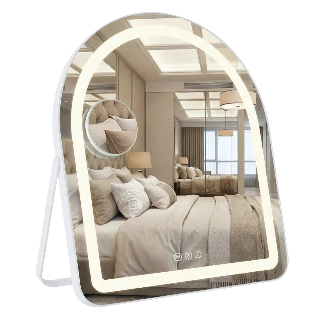 Specchio Led Glam White 40x45cm