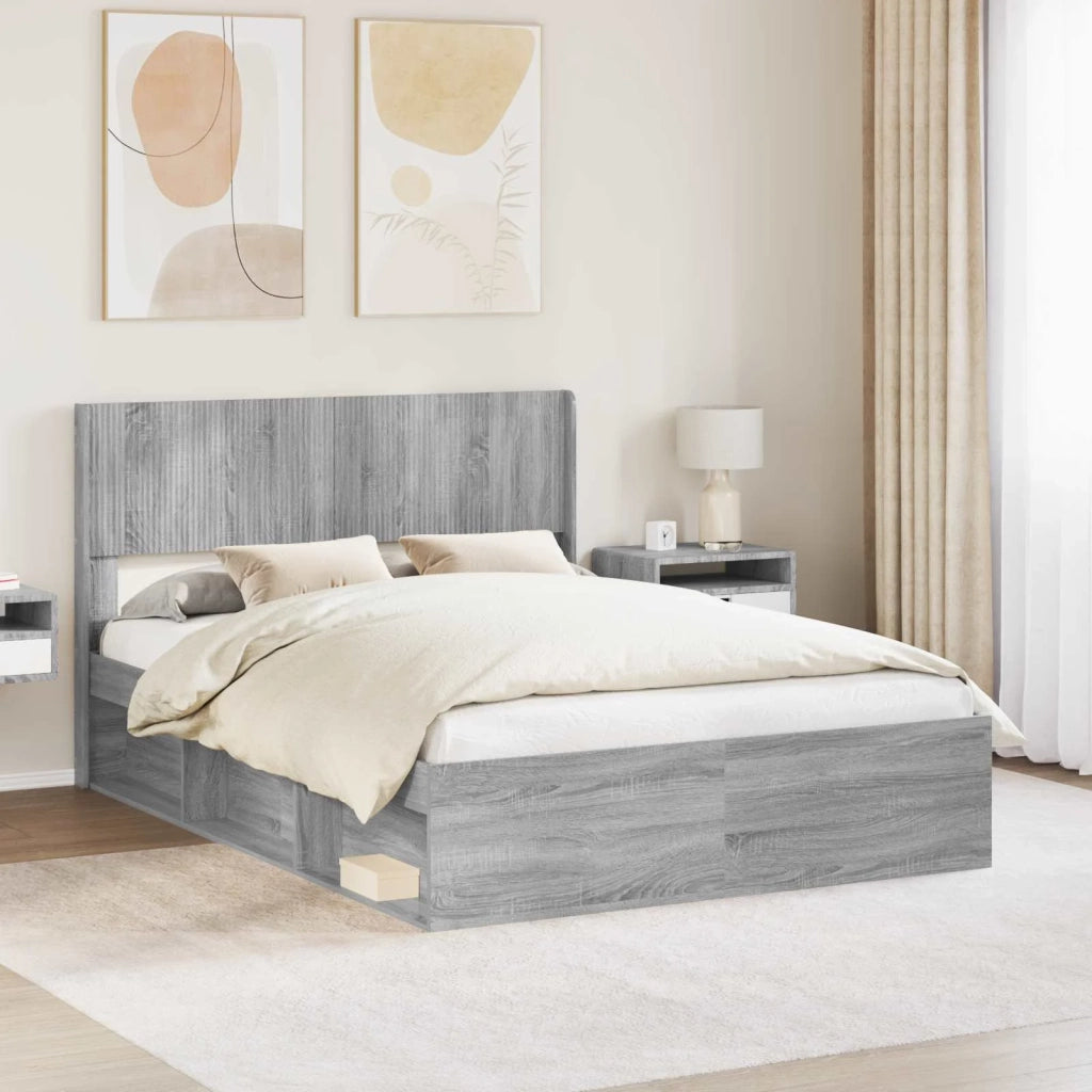 Testiera Letto Sonoma grigio PB 889711
