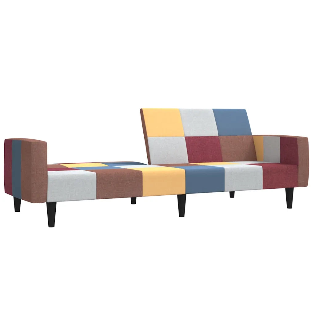Divano Letto a 2 Posti in Tessuto 375825