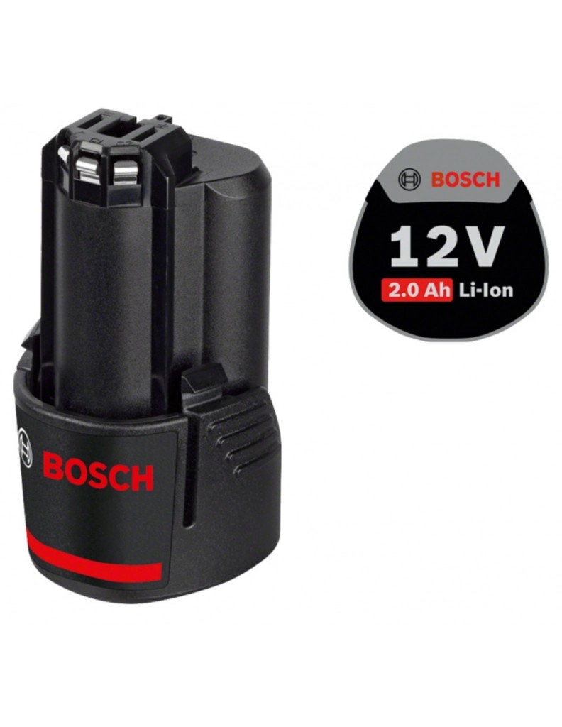 Smerigliatrice BOSCH GWS 12V-76 (2 x 2,0 Ah + GAL12V-20 + Dischi + Borsa)