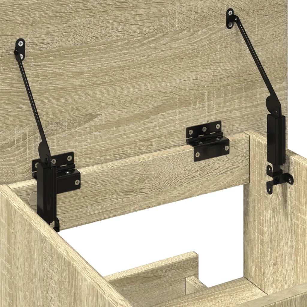 Leggio con Ruote e Cassetto Sonoma 55x55x107 cm in Multistrato CFW9887103