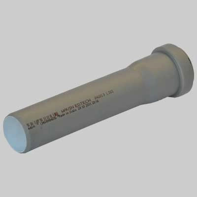 TUBO CON UN BICCHIERE Ø 75 PP HTEM - mm 1000 - 20 pezzi - WAVIN