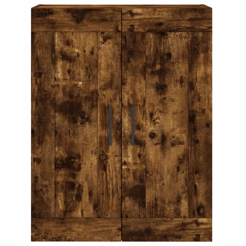 Credenza | Madia | Buffet da pranzo | Armadio da pranzo Rovere Fumo 69,5x34x180 cm in Legno Multistrato