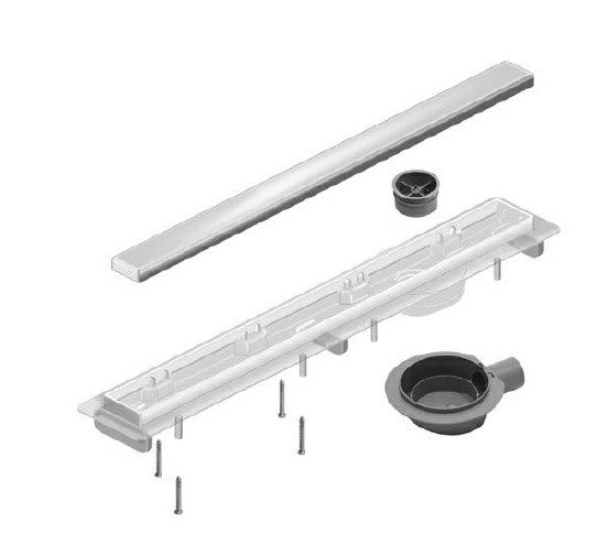 PILETTA MODULAR IN-TILE 4X80 + KIT IMPERMEAB. - FERPLAST SRL