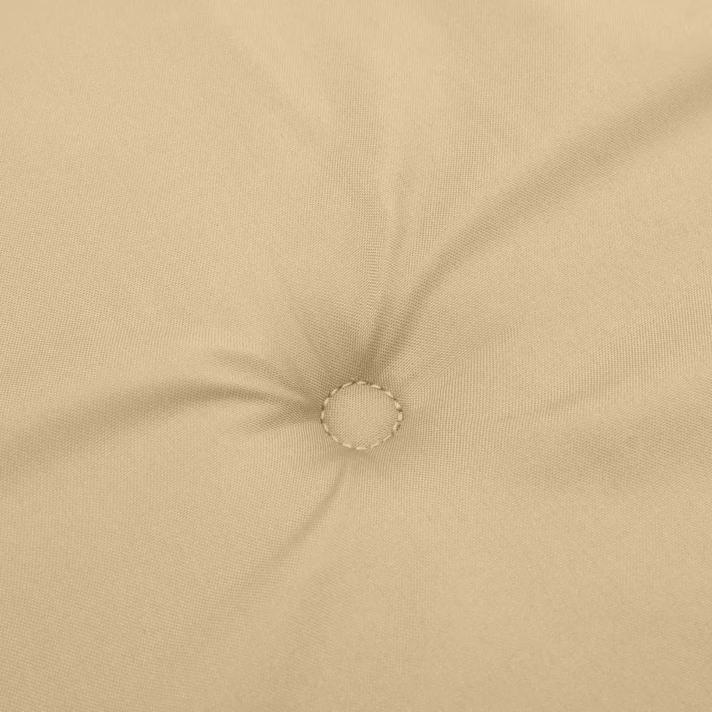 Cuscini Sedia Schiena Bassa 6 pz | Cuscini per sedie Beige M¨¦lange 100x50x4 Tessuto