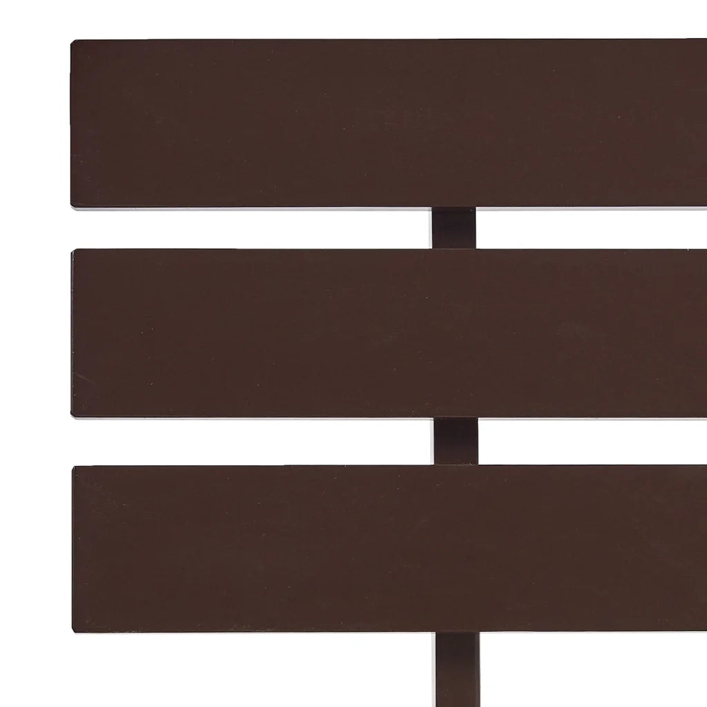 Giroletto senza Materasso-Struttura Letto Marrone Scuro 90x200 cm Legno Pino 425179