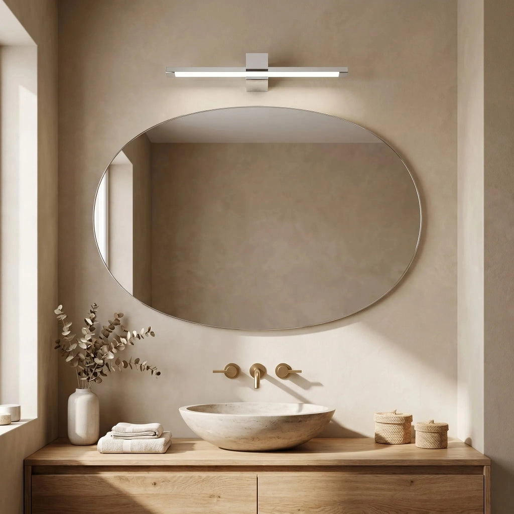 Applique Da Bagno Led Swe041-1w 60cm Chrome