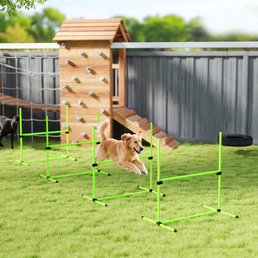 Set Agility per Cani ¨C zephmum ¨C Verde 99x65x94 cm