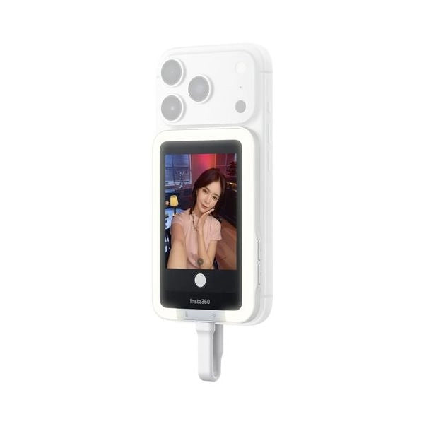 Display aggiuntivo insta360 935519 snap selfie screen light amiro
