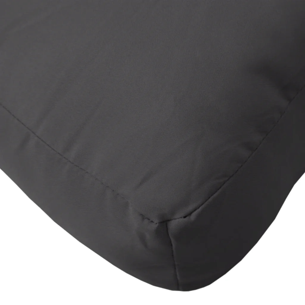 Cuscino per Pallet Nero 60x61,5x10 cm in Tessuto 360885