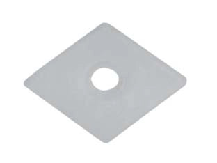 RONDELLA  A ROMBO IN PLASTICA RG- - mm.30x30 - 100 pezzi FRIULSIDER
