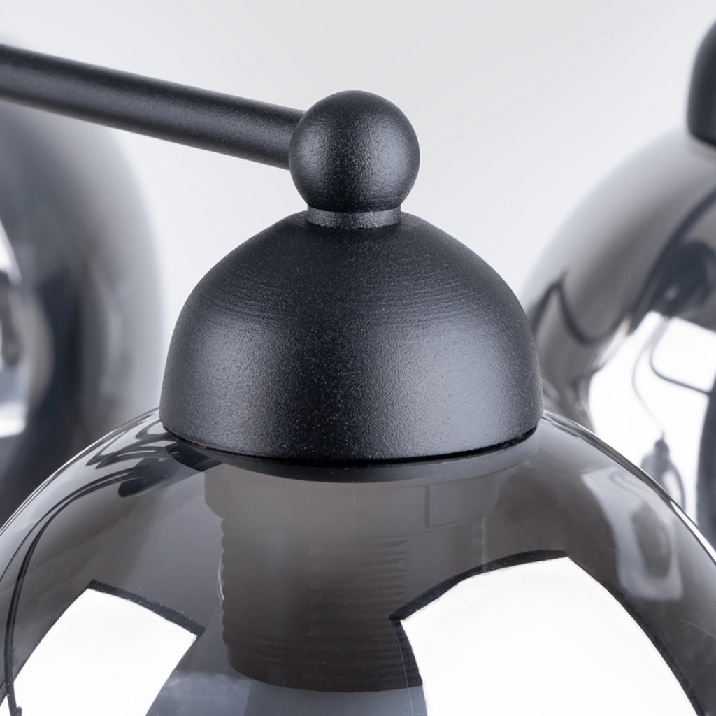 Lampadario FILLAN 5 nero