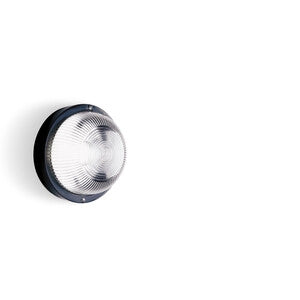 PLAFONIERA TONDA NERO- 1,0 pz