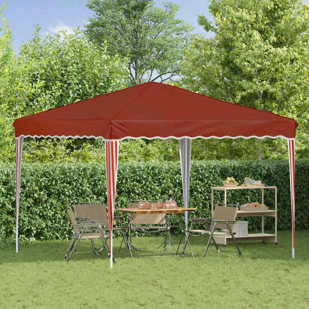Tenda per feste a pop-up-Gazebo Terracotta 288 x 288 x 245 cm 944605