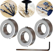 Set di posizionamento di cerniera e anello per lavorazione del legno per foro - 16mm ID, 3 pezzi