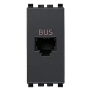 VIMAR EIKON - PRESA RJ11 SPECIALE PER BUS GRIGIO