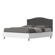 Letto Matrimoniale 160x190 cm Senza Rete Grace Grigio