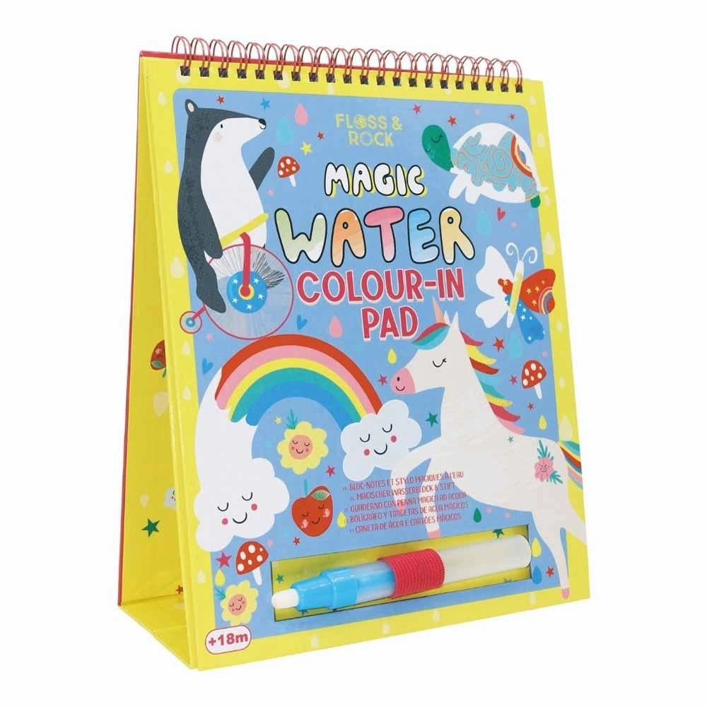 Floss & Rock - Magic Water Easel Pad & Pen - Rainbow Fairy