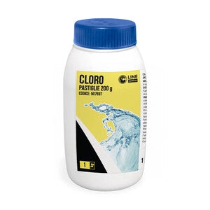 C CLORO PISCINA PASTIGLIE 200 G CF 1 KG- 1,0 pz