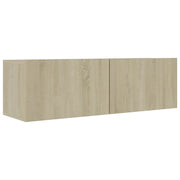 Mobile TV | Armadietto TV | Mobile Porta TV Rovere Sonoma 100x30x30 cm in Legno Multistrato