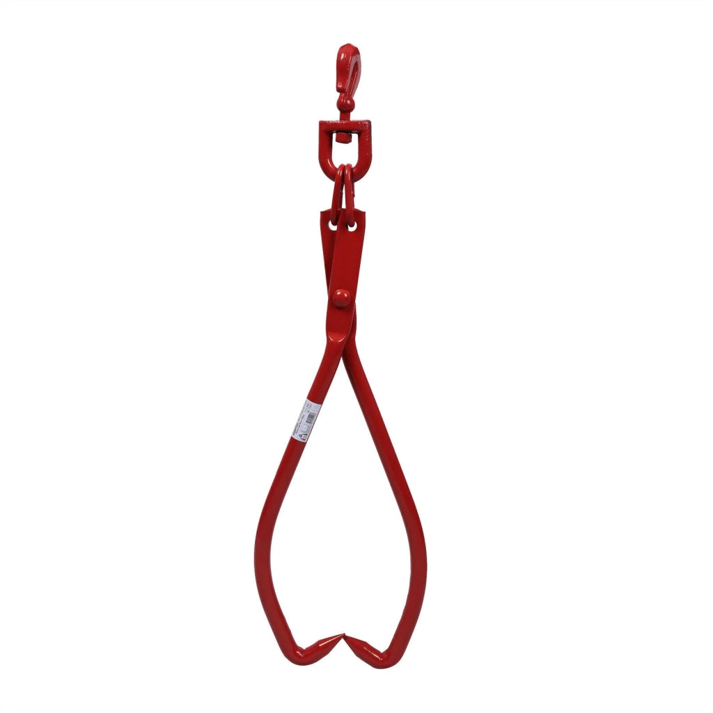 Pinza forestale pinza a slittamento pinza per legna 63,5 cm 700 kg gancio di sollevamento 16_0002320