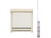 ZANZARIERA KIT A MOLLA FRIZIONATA COLORE BIANCO cm.160x170h.    VETTE