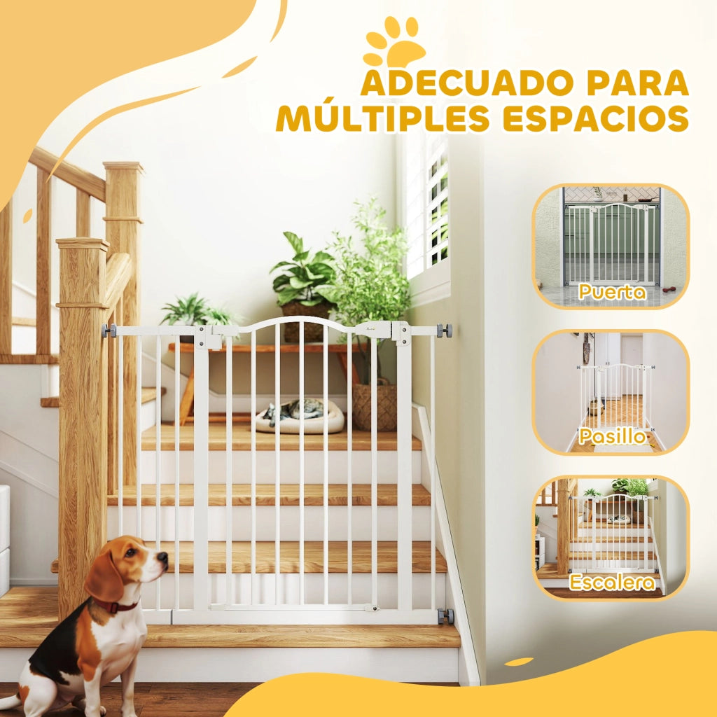 Barriera per Cani ¨C zephmum ¨C Bianco 74-94 cm