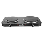 FORNELLO ELETTRICO 1500 + 1000 W - Ø 15,5 e 18,5 cm  - JOYTECK