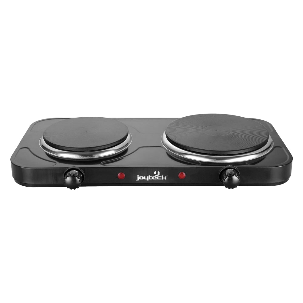FORNELLO ELETTRICO 1500 + 1000 W - Ø 15,5 e 18,5 cm  - JOYTECK