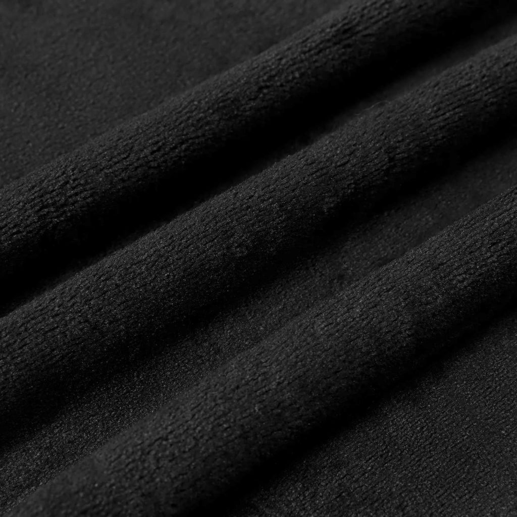 Coperta Nero 220 x 240 cm Panno 42016779