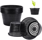 Set di 6 contenitori in plastica rotondi per piante acquatiche