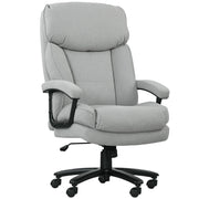 Sedia da Ufficio Alta Portata 200kg ¨C Xylo ¨C Tessuto Grigio Chiaro