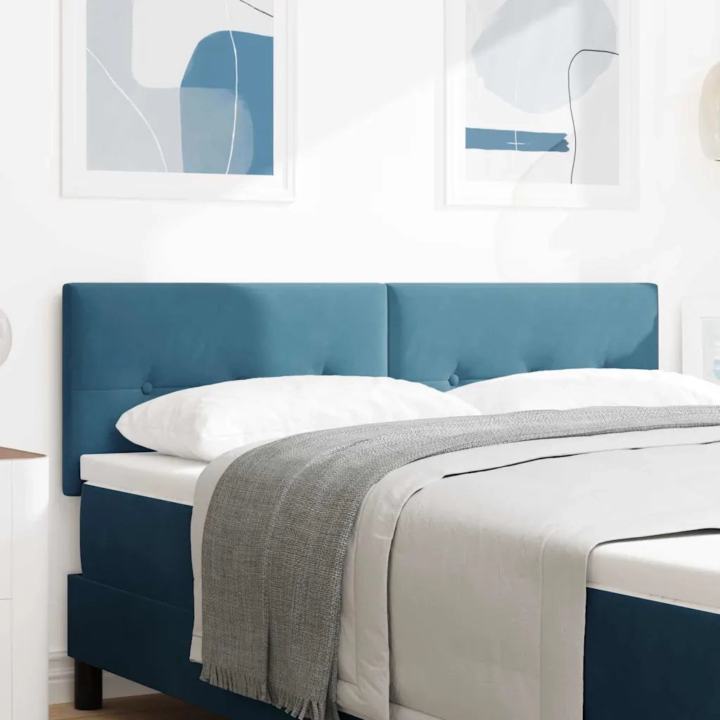 Testiera | Testata Blu Scuro 144 cm Velluto