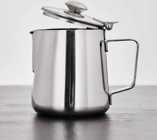Tazza per caffè e tè, cannetto con coperchio per 600 ml in acciaio inossidabile
