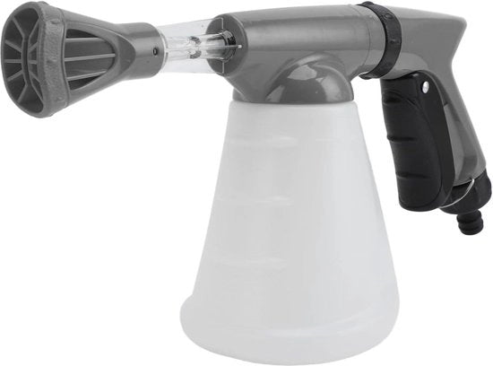 Spazzolatore a schiuma 800 ml - Blaster a schiuma per autowasch - Lava auto ad alta pressione - Spazzolatore a schiuma per autowasch (GRIGIO)