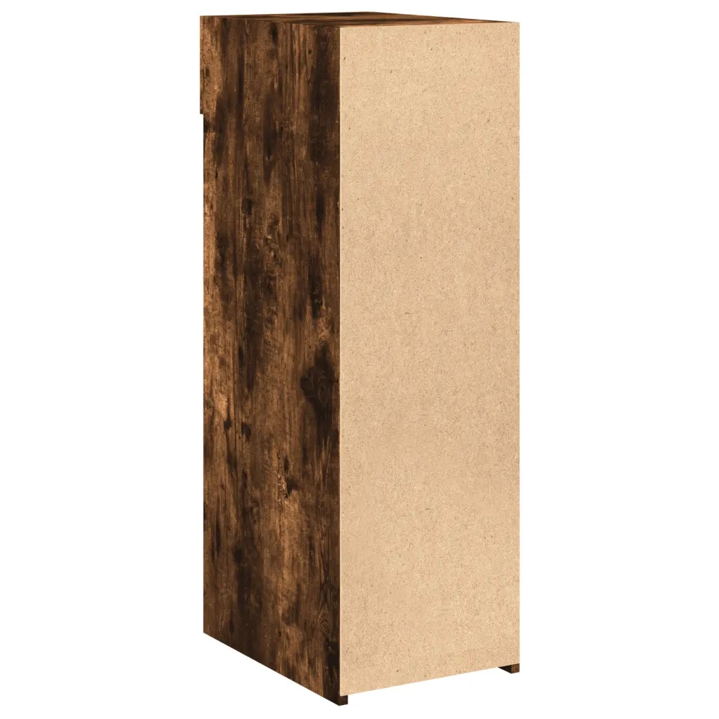 Credenza Rovere Fumo 30x42,5x93 cm in Legno Multistrato 846310