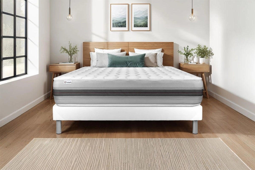 Set materasso e base 90x190 cm - Vitalspring Recover