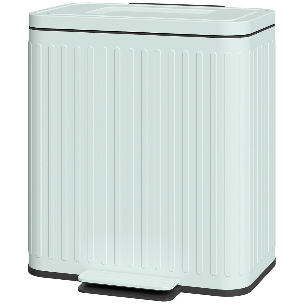 Cestino per la raccolta differenziata 2x20L ¨C Minimal ¨C Verde