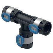 RACCORDO A T FLOWFIT INTERMEDIO IN PPSU PER MULTISTRATO A PRESSARE - Ø40/40/40  - GBR