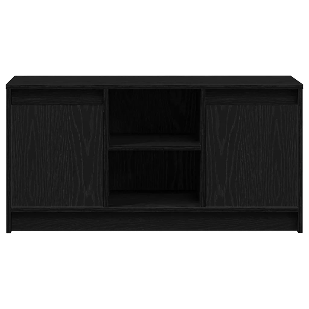 Unit¨¤ TV | Armadietto TV | Mobile Porta TV Nero 100 x 34 x 50 cm Legno multistrato