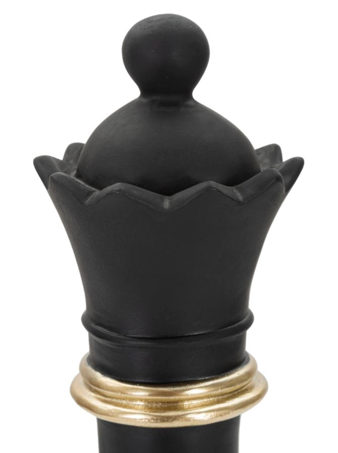 Scultura Regina degli Scacchi Decorativa in Resina - CHESS