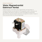 Valvola Magnetica per Acqua - 3/4 Pollici - Ingresso Acqua Interruttore - Adatto a Diversi Utilizzi - Realizzato in Plastica
